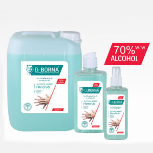 محلول ضدعفونی کننده الکلی دکتر برنا دست