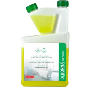 محلول ضدعفونی کننده کنسانتره سطوح دکتر برنا بنزوکس